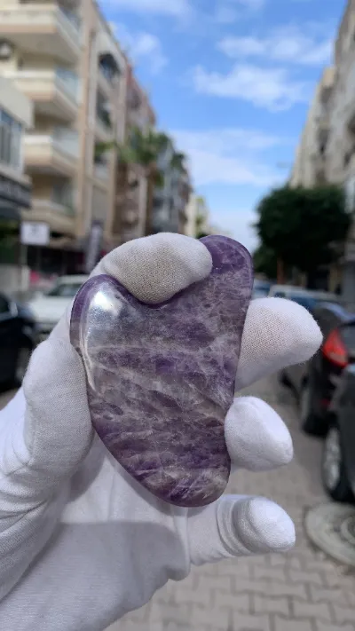 Ametist Taşı Gua Sha